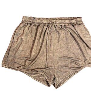 Minkpink \ Gold shorts with pockets / Medium